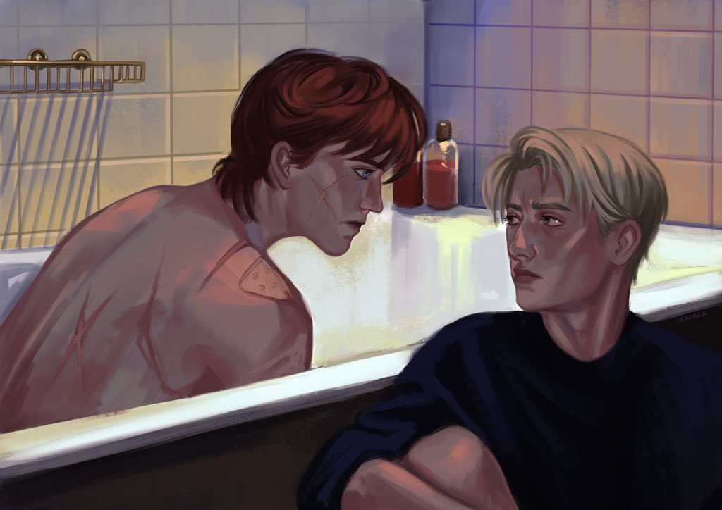 kalyakalera's tweet photo. #aftg #aftgfanart #andrewminyard #neiljosten #andreil #allforthegame https://t.co/NszblJDuwq