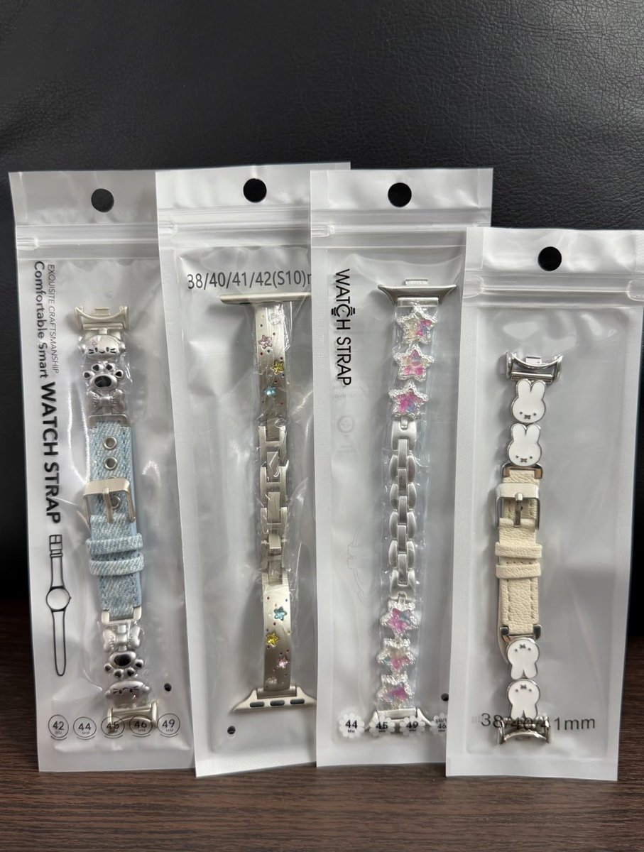 dJejingga's tweet photo. GAK BISA PILIH CUMA SATU, Strap smartwatch ini cantik semua 🥹💗 https://t.co/aNTYO3o3PF