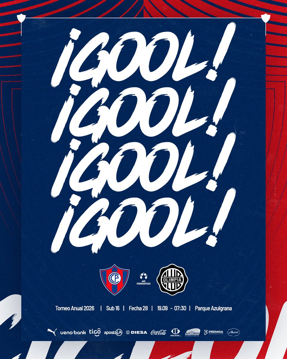 CanteraCCP's tweet photo. #FormativasCCP | Sub 15

⏱️ 93’ | ¡GOOOOOOOOOOOOOOL!

Santiago Paniagua empata el partido para el Ciclón 🌪️

4-4 | #CCPxOLI

🌪️ #𝑪𝒐𝒏𝑻𝒐𝒅𝒐𝑪𝒊𝒄𝒍𝒐́𝒏 🔵🔴 https://t.co/1HRfragqOR