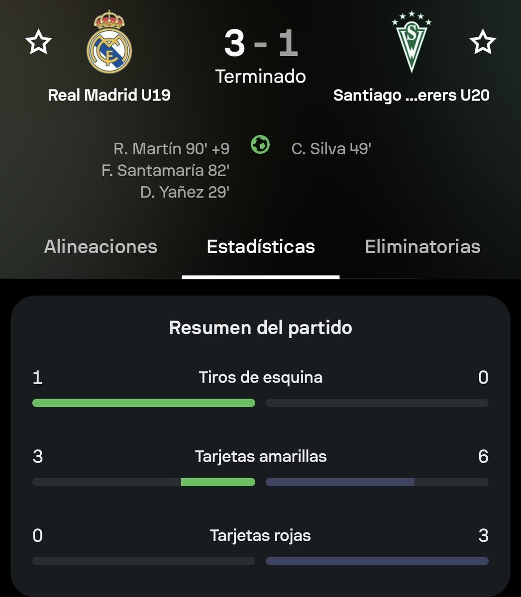 1miloh's tweet photo. Los huevos que puso wanderers son de homenaje, y el madrid siendo el madrid. https://t.co/s0EylSWotu
