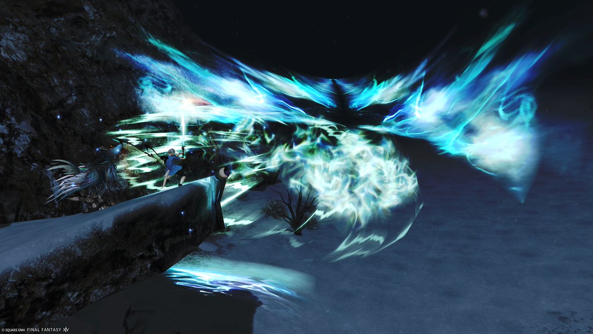 Chocopan_ff14's tweet photo. ベヒーモスFATEを待っている間に良い撮影スポットを見つけました。 https://t.co/ZJMSqtaHnU