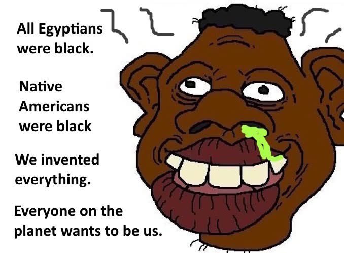 Peuwvimy's tweet photo. @zoomafrika1 Oh please what a load of shit. Africans were their own worst enemy.

You’ve been slaving your own for thousands of years, 

Get another lie to spread. This ones debunked

Oh wait here’s a few more 😆😆😆 https://t.co/bRdgV1rRd7