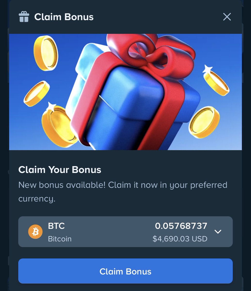 GumboGamble's tweet photo. I just received $4,600+ from my @Stake Weekly bonus.

Post how much you got below.

Tipping random actives 🎁 https://t.co/DOosyEDfbd