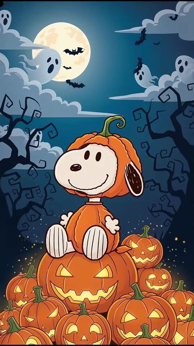 SnoopyWallpaper's tweet photo. The Great Pumpkin Pal https://t.co/yKPmHJfhri