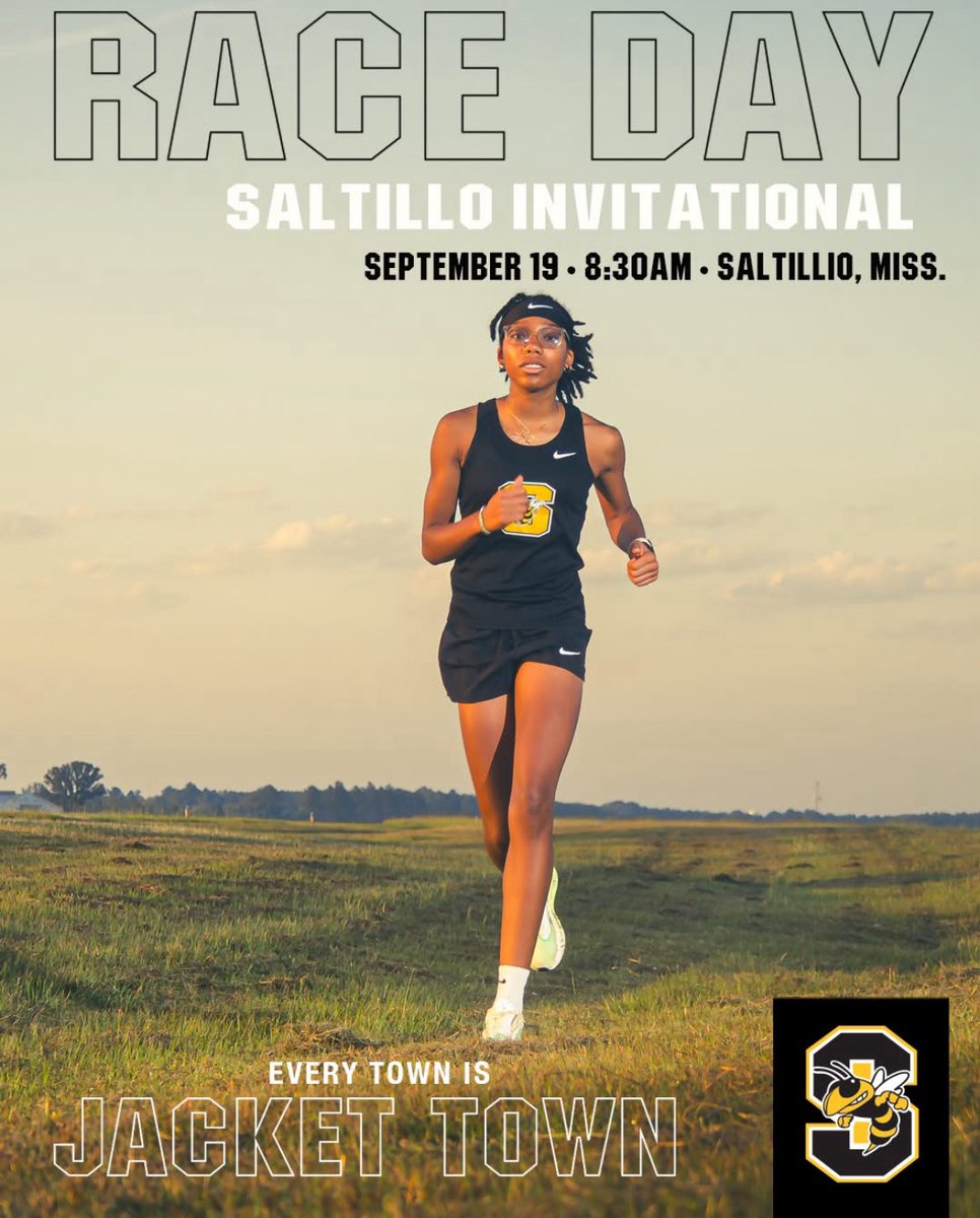 STKJackets's tweet photo. 🏃🏃♀️RACE DAY!! Cross Country returns to Lee County this morning at the Saltillo Invitational!
📍Saltillo, Miss.
⏰8:30AM
#JacketTown | #JacketSting https://t.co/eO6Dl9k76b