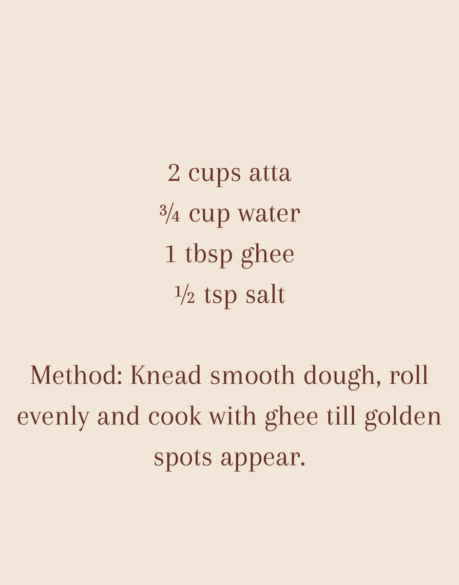 JohnaSchepens's tweet photo. Ghee Chapati

We’re helping you impress your loved ones—and, more importantly, making sure you don’t go hungry. Simple, delicious, and made from scratch. Save this recipe for later! https://t.co/yoYU0eTE3x
