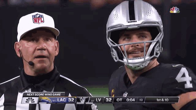 RaiderShowYo's tweet photo. @hoodvillain_ @JohnnyFaam Herbert can have all the winning seasons he wants, still has yet to win a meaningful game

Muting this convo, it’s like talking to a retarded AI bot 😂✌️ https://t.co/xVqtVBVnKM