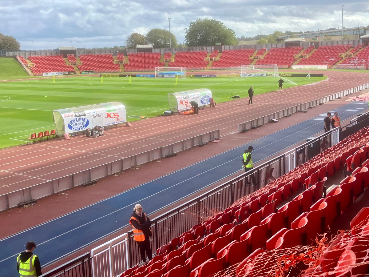 BernieFriend38's tweet photo. Subbuteo stadium 🏟️🦐💙⚽️ #southendunited #shrimpers #gatesheadfc #theheed #subbuteo #nationalleague #properfootball https://t.co/8vaTV7LsAA