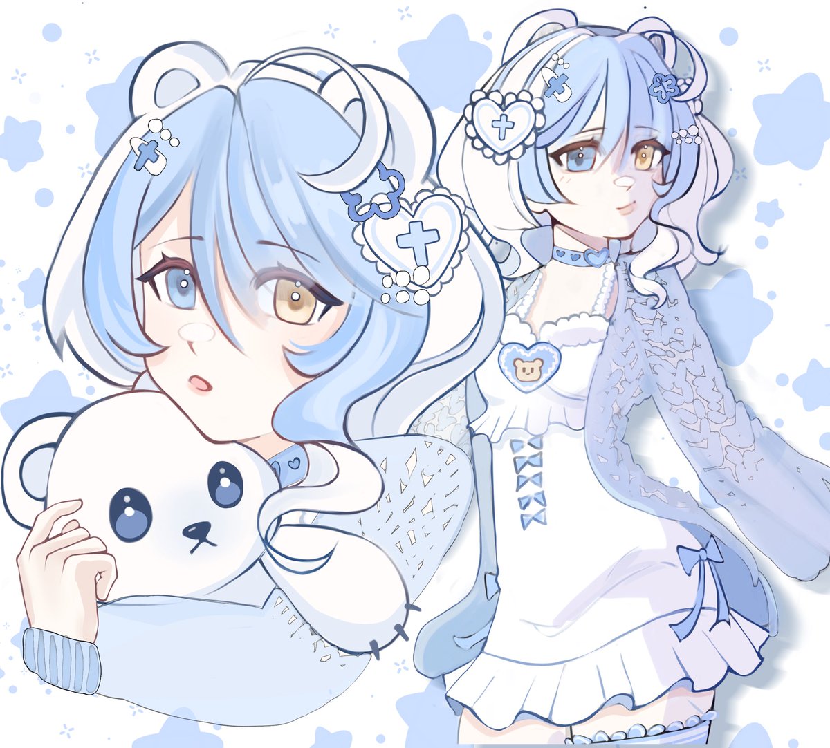 katsuri9's tweet photo. Hey everyone!
I'd like to hold a little giveaway for those who want to try their hand at being a virtual YouTuber but haven't created a character yet.
Rules:
-Follow + RT + ♡
-Any comment or character reference you like
Ends: September 24th
#artraffle #vtuber #artmoots https://t.co/SnmVOANWiY