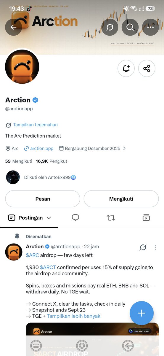 ponyo_quest's tweet photo. @arctionapp Keep support on this project.
From Zero to Hero

5MdQst8Mfk64qwNWjESxroU2vETrChyzNHfFgJcJdGL9 https://t.co/MoyYBOyaxy