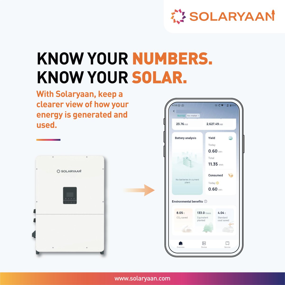 Solaryaan_'s tweet photo. Solar monitoring gives you a clearer picture of what happens to the energy your system generates. With Solaryaan, you can stay connected to your system’s performance and better understand how energy moves through your home.

#Solaryaan #EnergySolutions #SolarSolutions https://t.co/lzs51JbPx5