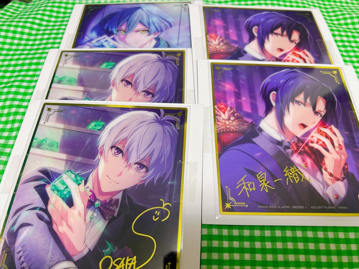 pomumochi's tweet photo. 譲渡 交換
アイナナ アニカフェ アクスタ コースター バーブロ

譲 環 一織 壮五 三月 天 楽 悠 トウマ 百 千

求 4枚目壮五 ŹOOĻ 三月 ナギ 大和 百 千 定価＋送料
画像3枚目参照
バーブロ壮五1
2点以上のみ
アクスタ壮五を優先に探しております。
検索からでもお声かけください。 https://t.co/zhbcZWErXw