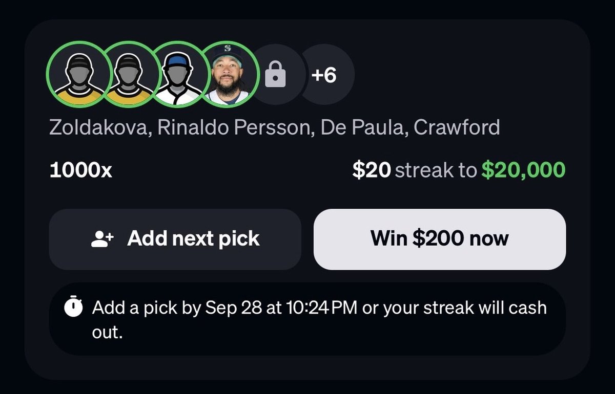 stakekingbets's tweet photo. 🚨🚨 ROAD TO $20,000 CONTINUES TODAY‼️🚀🔥💰

WE ARE BACK AT IT!!! 😤🔥

Tons of action coming TODAY. I’ve already found some CRAZY mispriced lines 👀💰

Keep those notifications ON — you do NOT want to miss what’s coming. 🚨🚨

LET’S RUN IT UP‼️🫡🚀💰

https://t.co/ktDPksMOZK https://t.co/SFAXdhLfCf