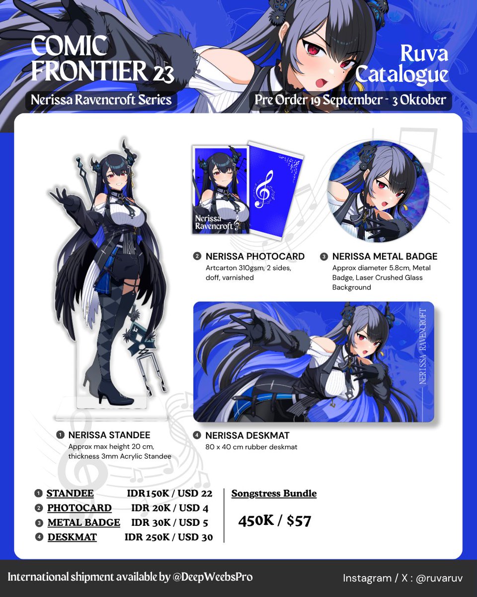 ruvaruv's tweet photo. 🦊Ruva CF23 Preorder is now open! [🧡+🔁 highly appreciated!]

📅 PO Period: September 19th - October 3rd
✨ Hololive EN, JP &amp; ID
📦 Local and International shipping are available!

Check out the order links on reply down below (1/4)

#cf23 #comifuro23 https://t.co/IhqqJFYZYI