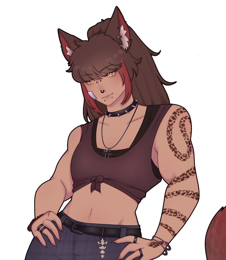 Arbiter_Nania's tweet photo. @MerlynTira trans butch hellhound at the ready! https://t.co/QUtbk6mwvo