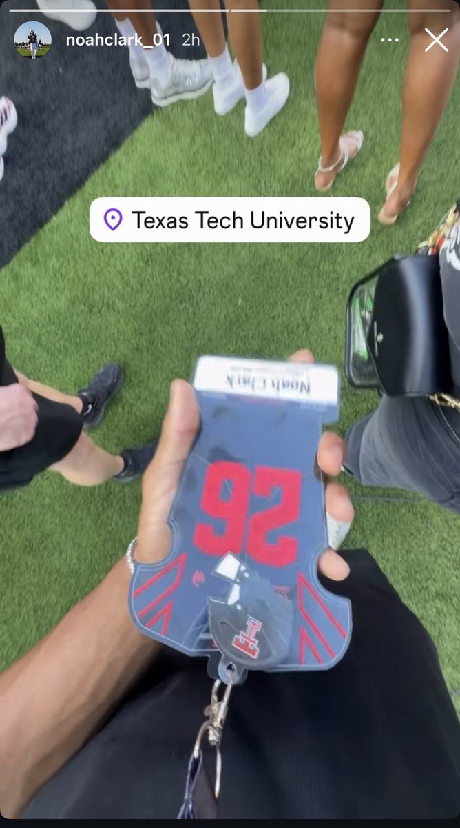 SBInsiderHQ's tweet photo. RECRUIT REACTION | Noah Clark

2028 WR | Lubbock-Cooper HS 

“The experience was great! Always an amazing environment there. Definitely feel wanted there, and definitely is a place I’m heavily interested in!”

- @NoahClarkTx https://t.co/AfEUvzxdZu