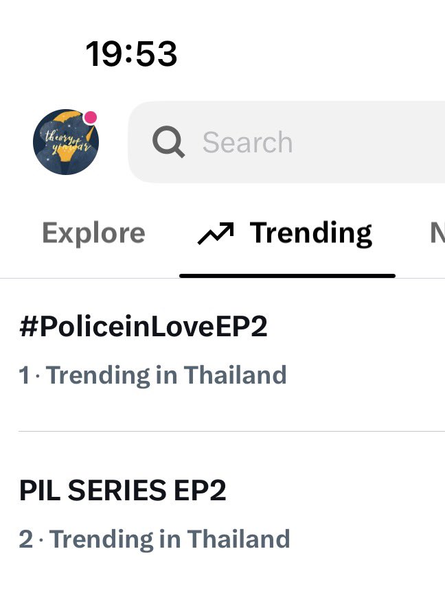 TheoryofYinWar's tweet photo. อันดับ 1 และ 2 เทรนด์ไทย

เก่งมากพี่ยอออ
PIL SERIES EP2
#PoliceinLoveEP2 https://t.co/9xO7yhomnQ