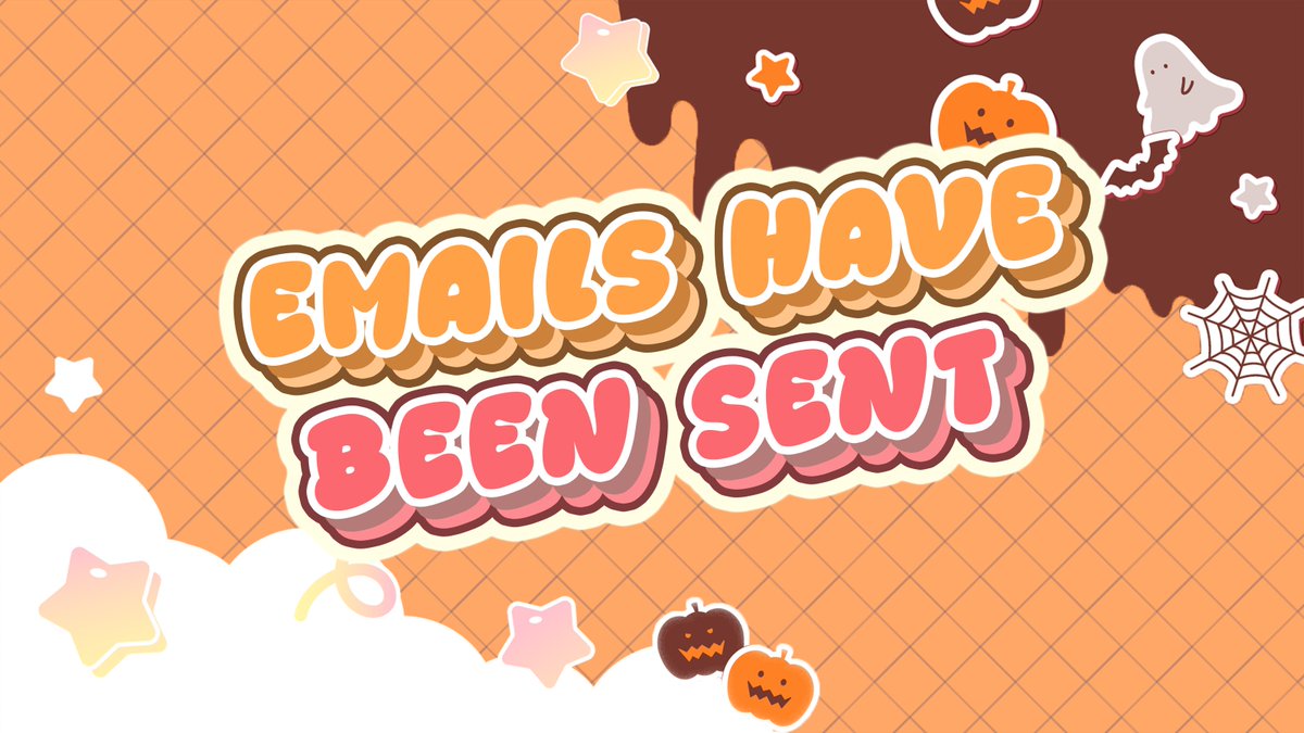 phntm_flwr's tweet photo. Boo 👻 EMAILS HAS BEEN SENT‼️

Please check your inbox (and spam folder just in case 👀) for emails as we have sent it to those that registered! ˚˖𓍢ִ໋⋆☁️

[REMINDER]: Payments must be settled within 3 days to avoid cancellation of your slot 📢

#SlumbaeParty
#OneRoomTACSE https://t.co/KbrjF9QKyt