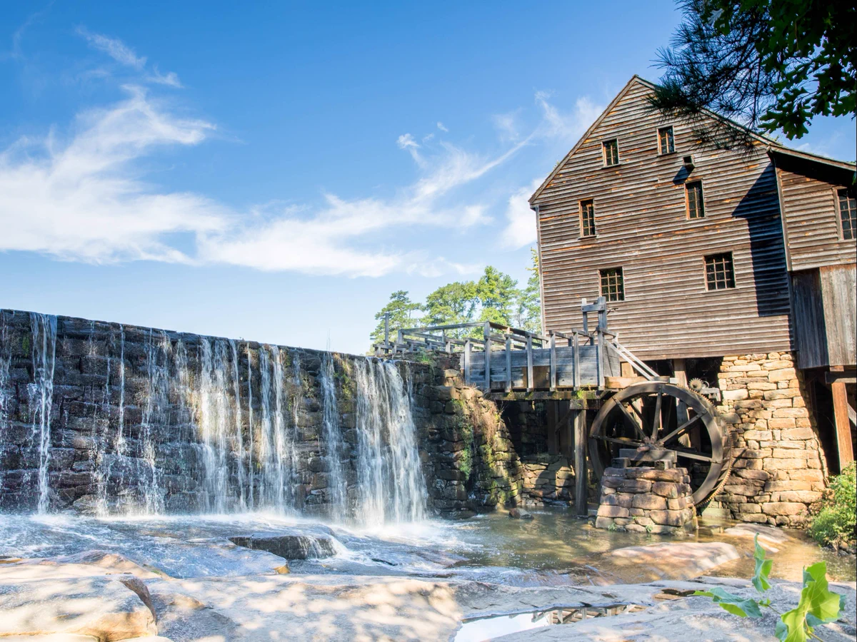 Historic Yates Mill County Park.