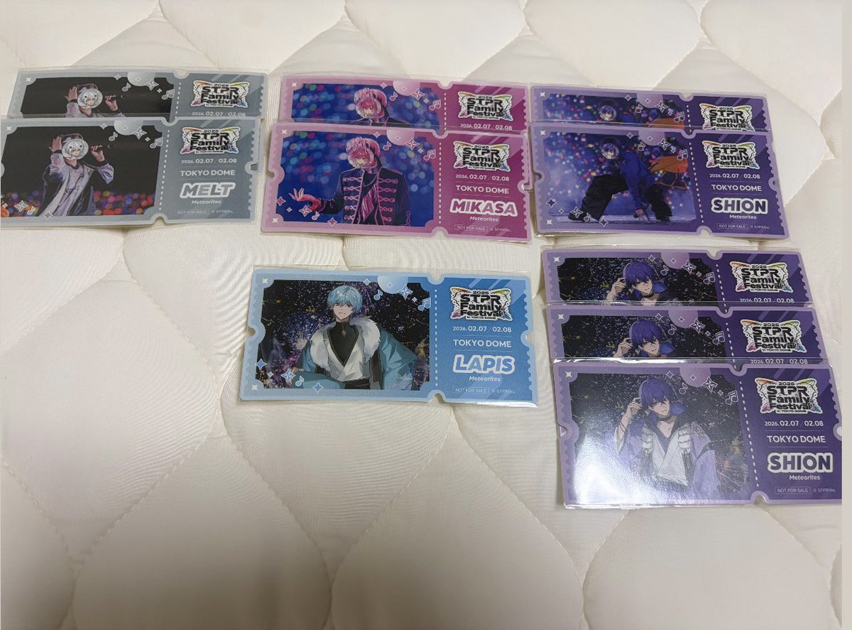 ekechantoyo's tweet photo. めてくじ 交換 買取
求▶︎💛さん ＞買取
譲▶︎ A 🩷
        B 🩵×1🩷×3
        C 🤍×3 🩷×3 🩵×1
        D 実写 🤍×2 💜×2 ���×2 
           イラスト 🩵×1 💜×3

 #めておらグッズ交換   #めてくじ  
#めてくじ交換 https://t.co/ve9mGvgxt7