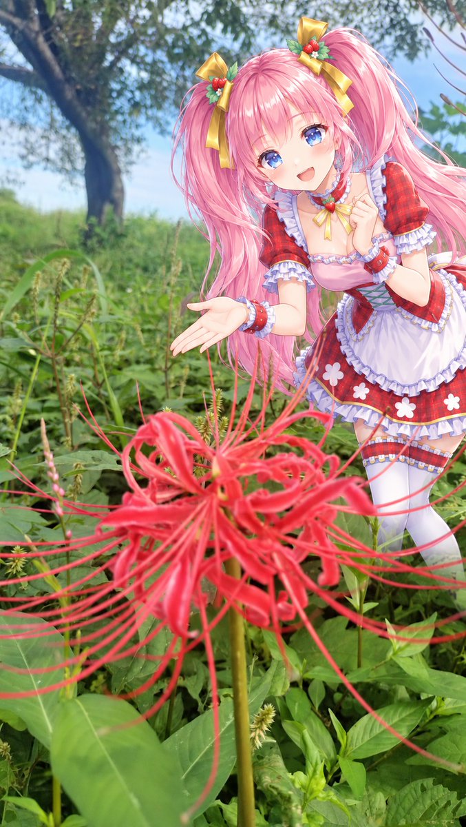 etan_tochigi's tweet photo. ベリーおはよぉぉぉぉ🍓✨

栃木市で彼岸花を見つけたよ♪

情熱的な真っ赤な色に、思わずうっとり✨

お花が秋の訪れを教えてくれたよ🍓 https://t.co/64sefJ7YQQ