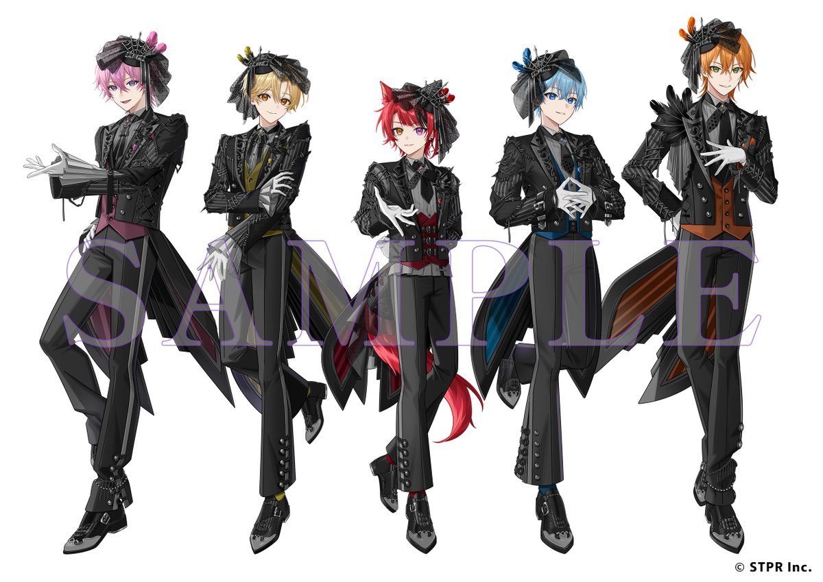 p9_nai's tweet photo. 【お仕事】
『#すとぷり NOIR COLLECTION』こちらのビジュアルを担当させていただきました！
よろしくお願いいたします⛓️ https://t.co/9mqIXLW0Hf