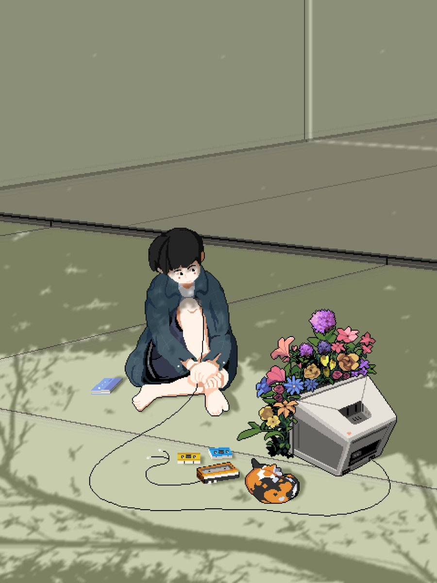 wynnpxl's tweet photo. “ดอกไม้จะผลิบาน ในใจฉันเสมอ🌸🌷”

– floral heart

hashtags: #pixelart #digitalart #ドット絵 https://t.co/eADzx3iBjj