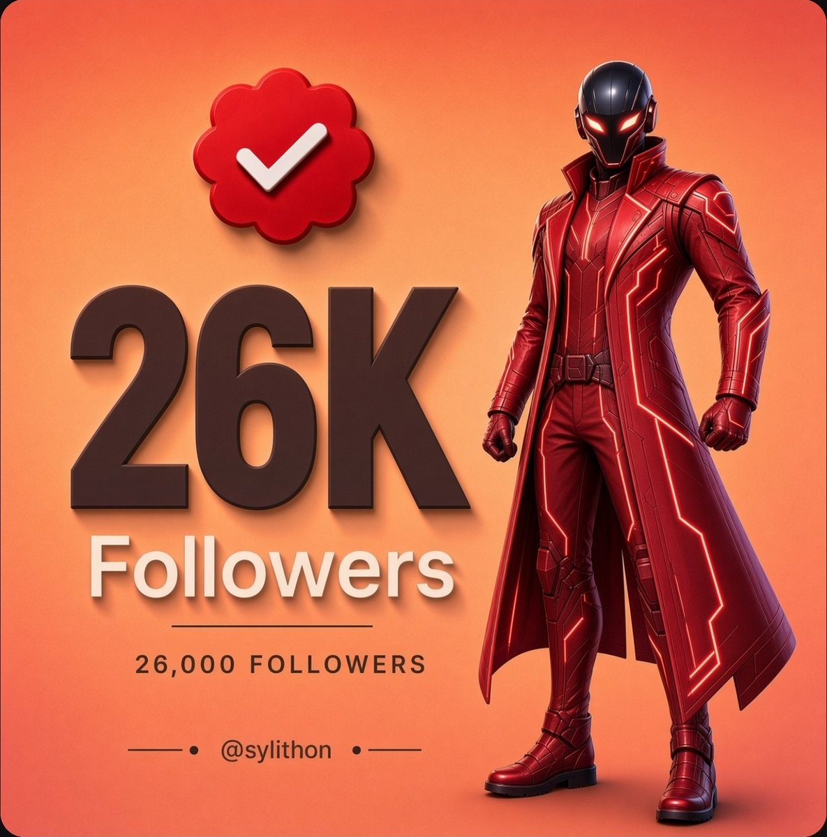 sylithon's tweet photo. If you need 26000+ verified follower 

Just Say  - Rise 

We will boost your page https://t.co/2avxnghwba
