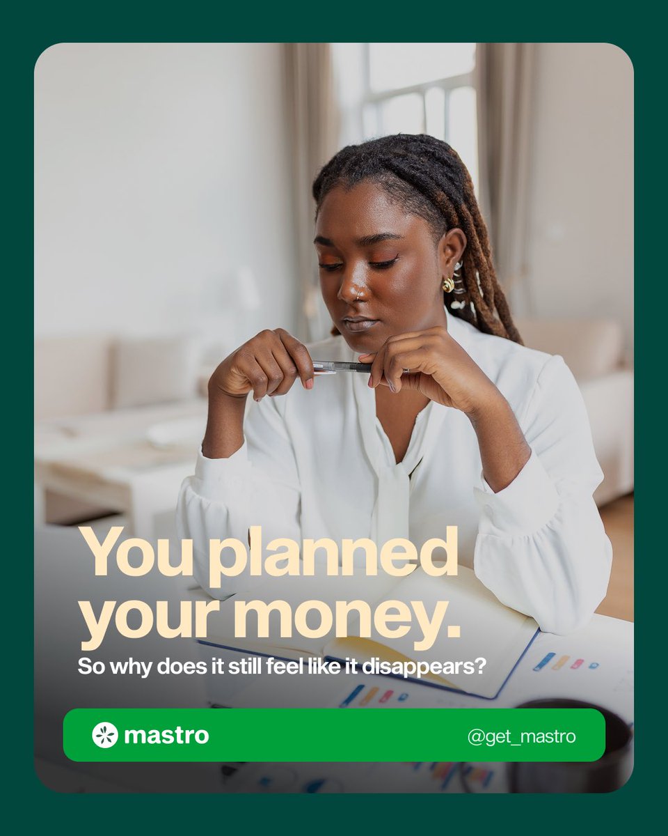 Get_mastro's tweet photo. Money comes in. Bills happen. Spending happens. Life happens.

And somewhere in between, it can become surprisingly difficult to answer a simple question:

Where did my money actually go?

We’re building Mastro to change that.

Mastro is a smarter way to organise your money https://t.co/qnVkvwQJBB