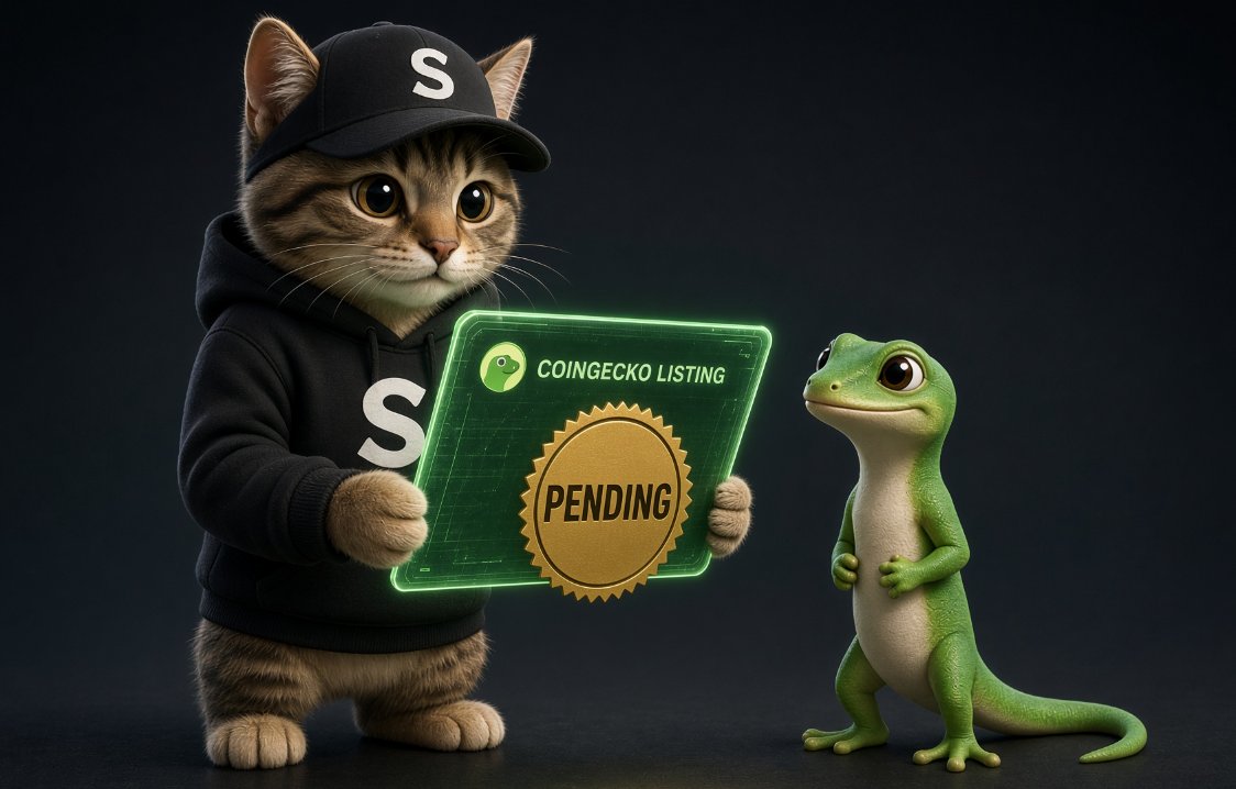 SeeCat_sol's tweet photo. $SEECAT → CoinGecko.
Listing application submitted. 
Status: Pending..

Hold the cat. Collect $SKR.

#SEECAT #SKR #Seeker #Solana #CoinGecko https://t.co/N6McztXefZ
