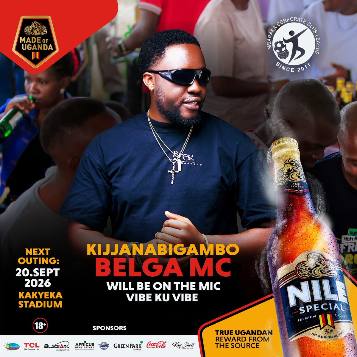 nickson_256's tweet photo. And tomorrow we head to kakyeka for corporate league 

@BelgaLive1997 amefata mic 
#MCCSeason26 https://t.co/Q6NplQHQ0r