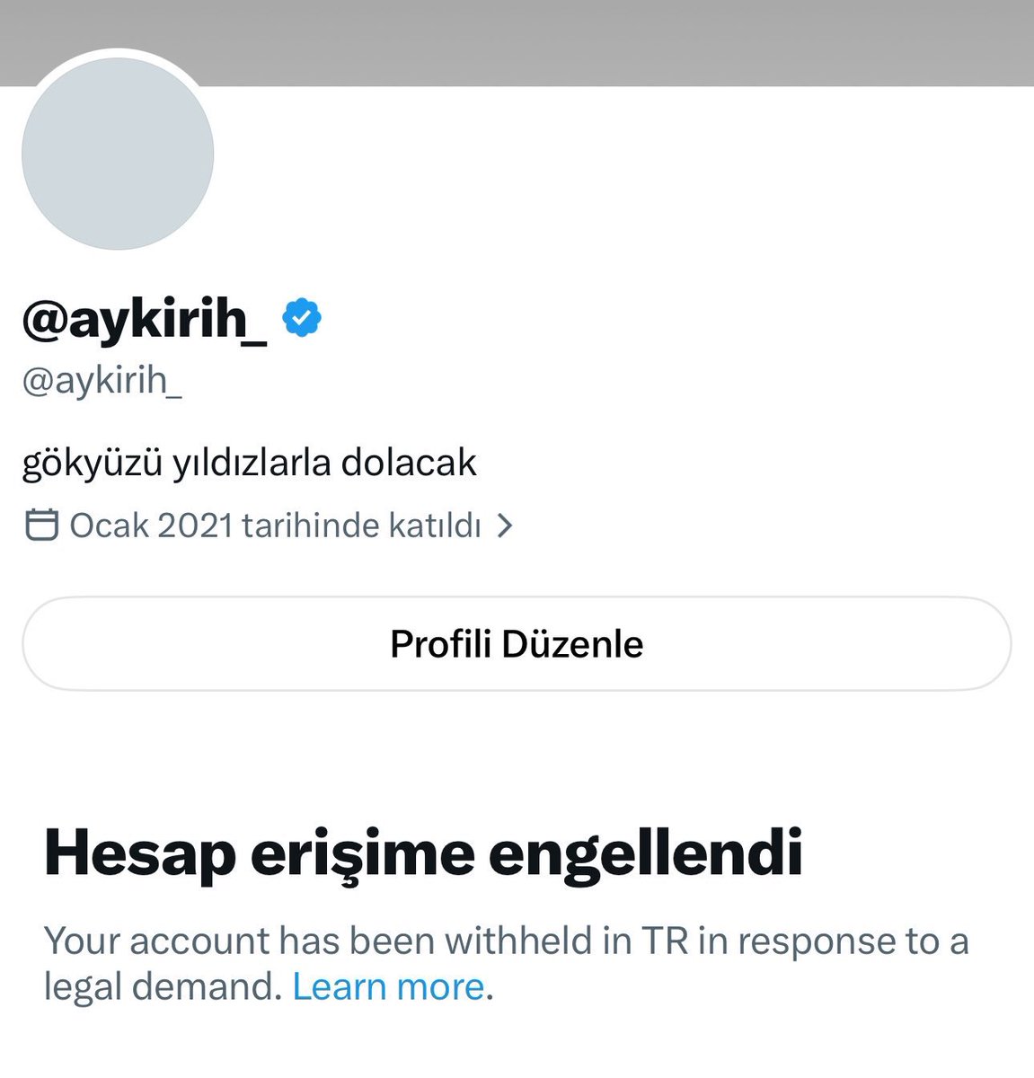 hilalisci3's tweet photo. Türkiye’de muhalif X hesapları mahkeme kararı gösterilmeden veya tutarsız şekilde toplu kapatılıyor. 

0 takipçili yeni hesaplar bile muhalif paylaşımlar yüzünden haftalık dalgalarla askıya alınıyor. Bu, ifade özgürlüğü mü? 

Hesaplarımızı geri istiyoruz! Muhalefet suç değildir! 

Xi SerbestBırakın
SansürYasası SusYasası
#TurkeyBlocksSocialMedia
@X @elonmusk @XTurkiye