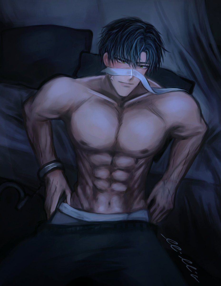 llillia__'s tweet photo. Zayne and blindfold https://t.co/mabC7pmSTR