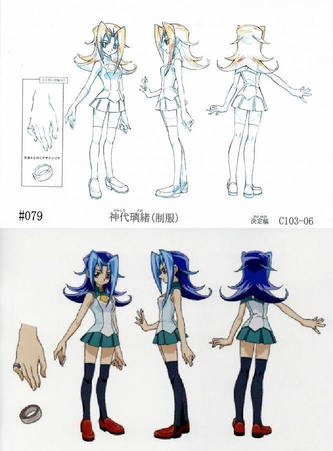 YuseiFudo292501's tweet photo. Rio Kamishiro/Rio Kastle in Yu-gi-oh! ZEXAL Design Art https://t.co/5uMlW5E4aG
