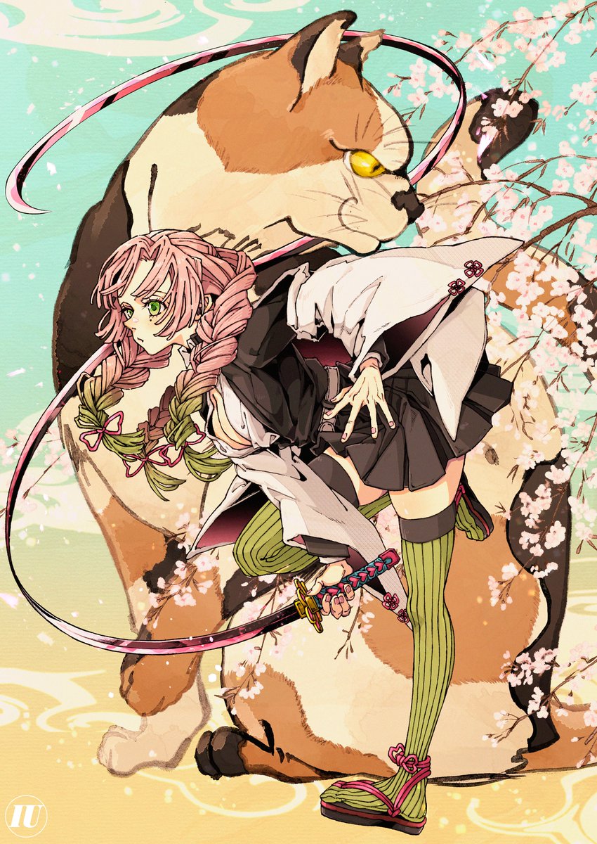 iririmari's tweet photo. 【恋の呼吸】参ノ型 - 恋猫しぐれ - https://t.co/qO1D0kw7Jb