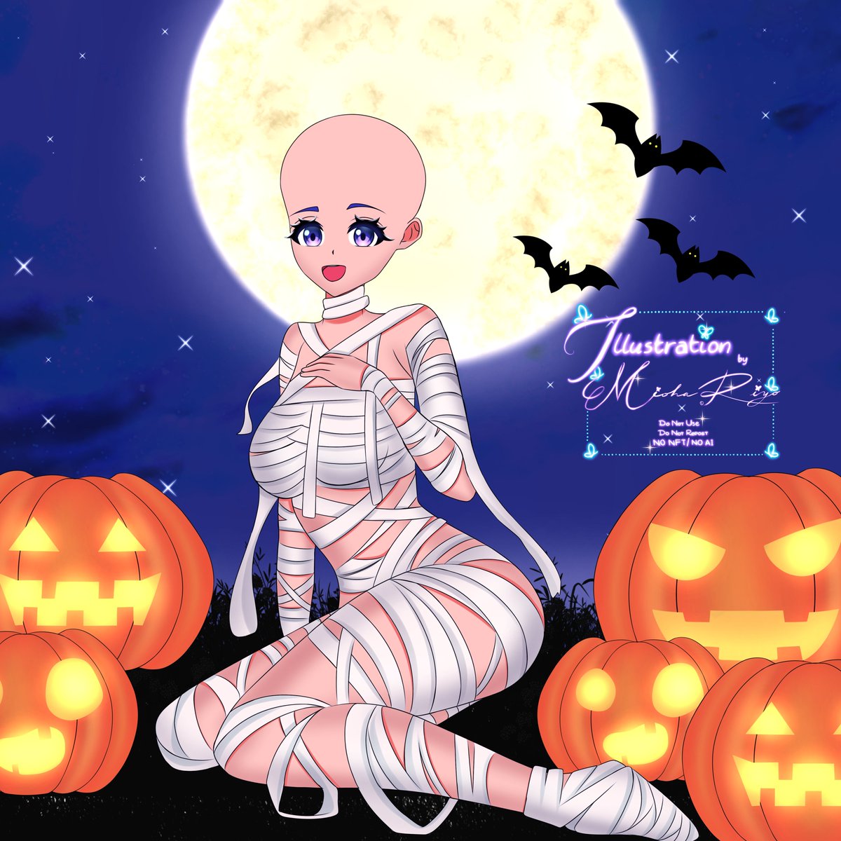 miohariyo_2's tweet photo. Yuu guys! So, I need a sample for this Halloween Mommy  YCH. Drop your OC/Model! I will pick someone randomly ✨
.
.
.
#artraffle #illustration‌‌ #halloweenych https://t.co/L3vjTayUdV