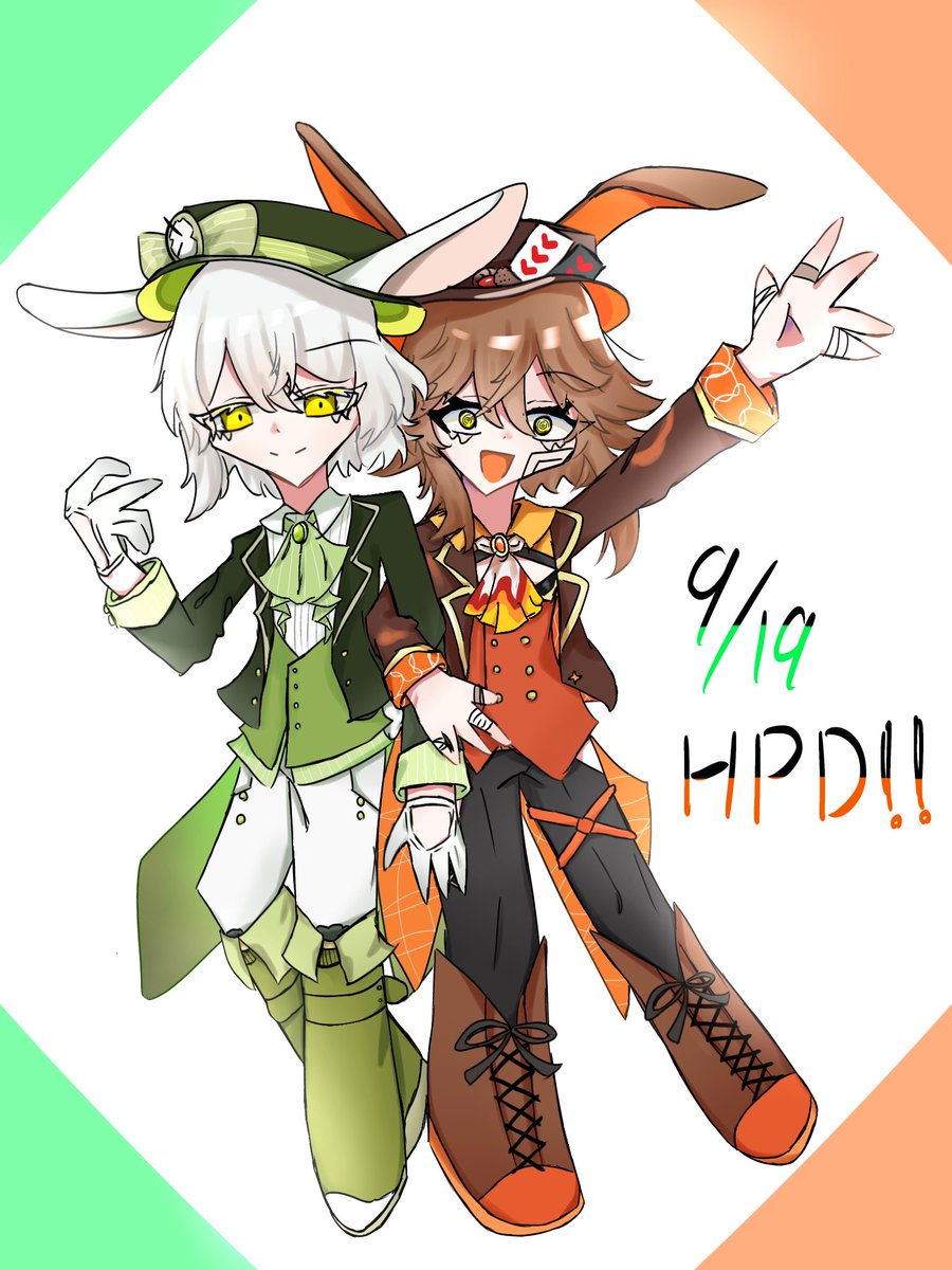 nanau3892's tweet photo. #ありへぶFA
happybirthday!!🐇💚🧡 https://t.co/ZUVJKfw7ei