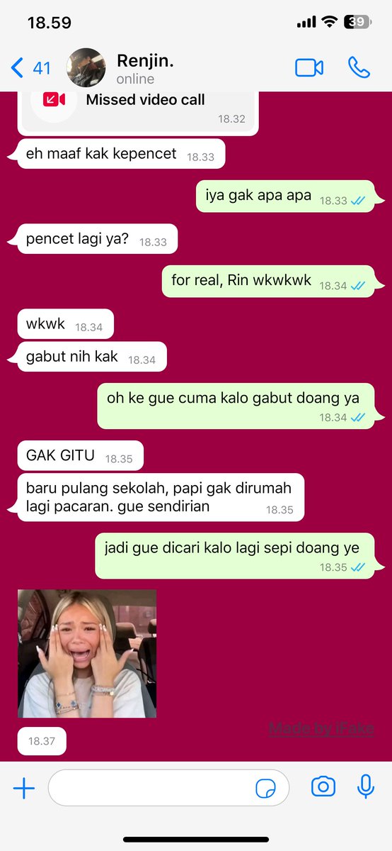 achaistyping's tweet photo. renjin guinzly au ft. dewtee

akhirnya Renjin gak cuma miss call in kakak cantiknya doang.

©achaistyping. https://t.co/ZsCZdEEdLy