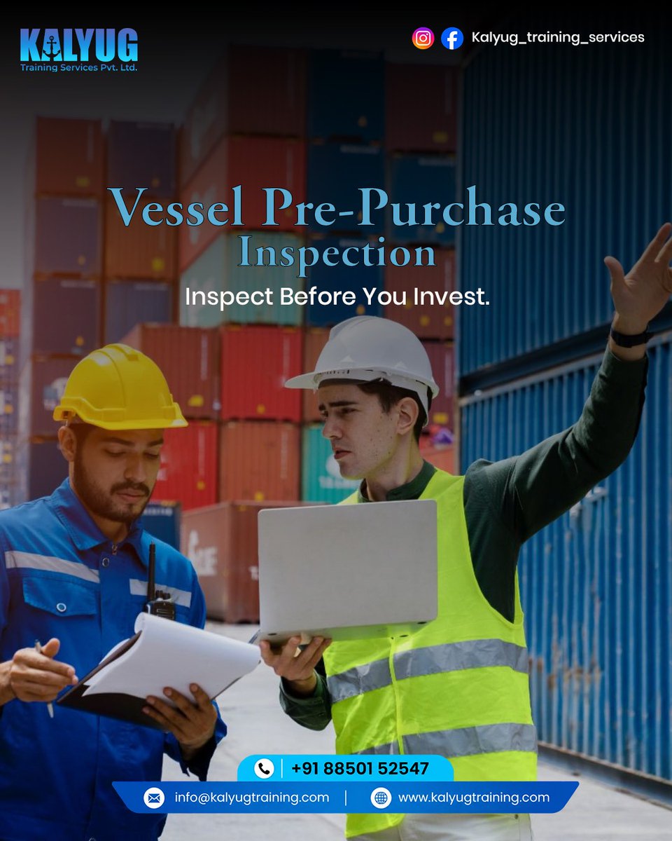 Kalyugtraining's tweet photo. Build your career without taking a break. ⚓
With Kalyug Training Services, learn at your pace from anywhere in the world.

📞 +91 88501 52547
🌐 https://t.co/BHKiJPxbA7
.
#kalyugtraining #maritimetraining #onlinetraining #careerupgrade #shippingindustry #learnanywhere https://t.co/NUnXtm8ror