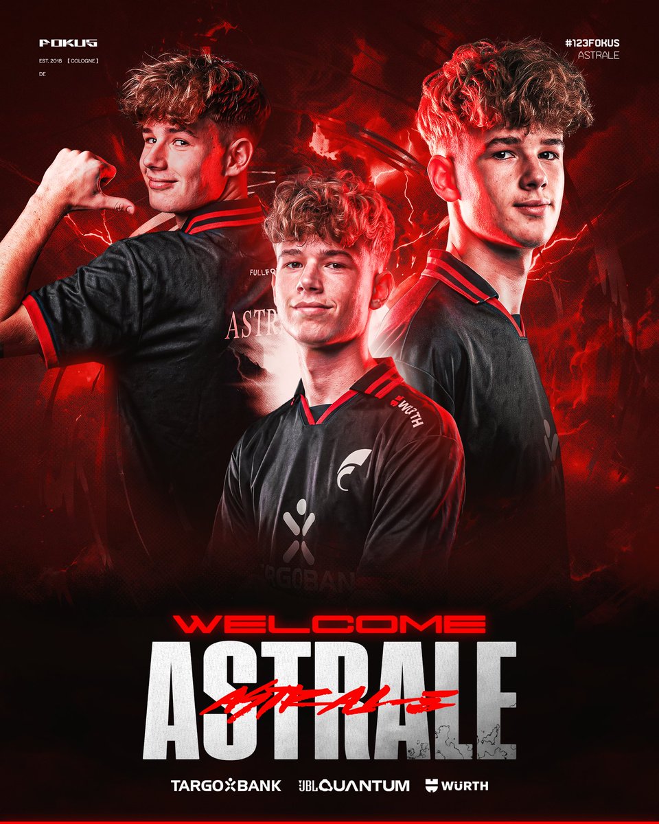 FOKUSCLANGG's tweet photo. WELCOME ASTRALE ⭐️

Mit Astrale haben wir ab heute einen neuen EAFC-Spieler in unserem Lineup. Auf eine erfolgreiche gemeinsame Zeit! 🫡

#123FOKUS https://t.co/QVNKLRTqnh