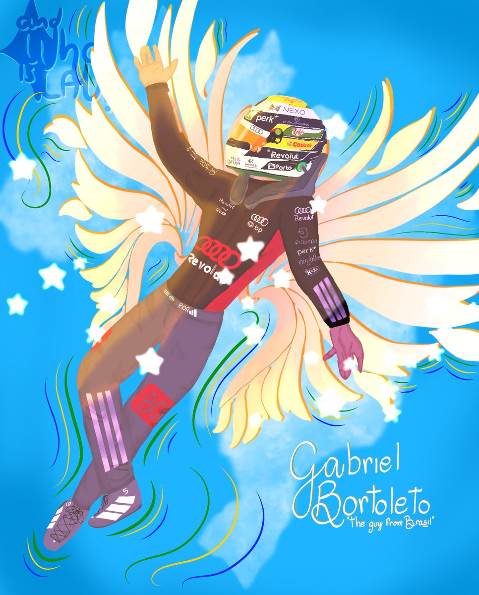 Who_Lau447's tweet photo. Um desenho do nosso piloto brasileiro da f1 favorito, Gabriel Bortoleto🇧🇷✨️

É um dos desenhos mais lindos que eu já fiz, eu AMEI muito 

(Obs: as estrelas estão no mesmo lugar q as da bandeira do Brasil)

#gb5 🇧🇷✨️ https://t.co/xQc1LhLB81