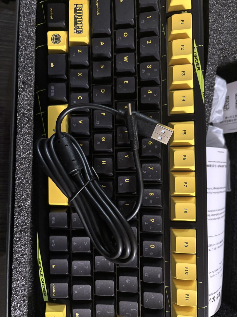 lavega_jason's tweet photo. 付属キーボード使ってましたが、ラピッドトリガーなるキーボードがあるらしいので買ってみましたw19500円w https://t.co/RiatKFoL1Q