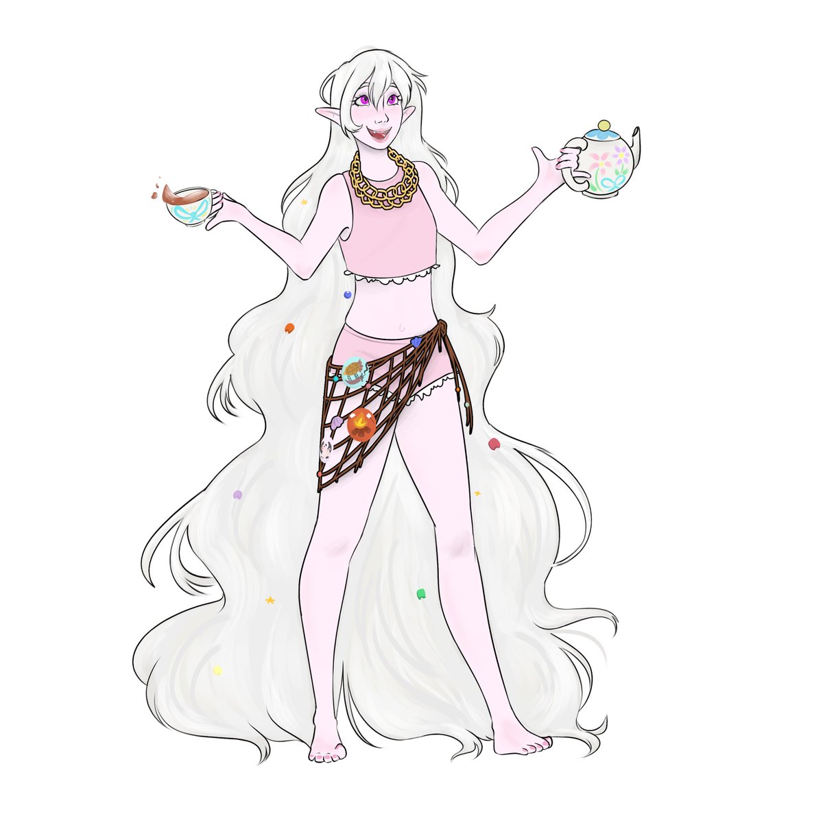 SacrisMemento's tweet photo. @shioshark Silly Ilrela, ready to be silly just as she always does https://t.co/EJy2IWmLs5