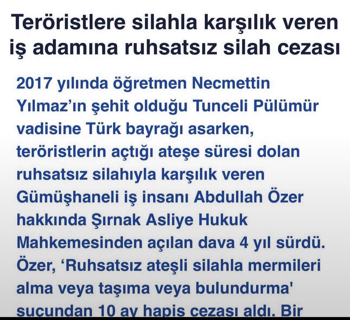 abdullahozer1's tweet photo. @TBMMresmi @NumanKurtulmus Terörsüz Türkiye adına vatan hainleri için çalışan meclisimiz vatanını savunanları ne kadar daha bu ceza ile  yaşamasını izleyecek @iyiparti @yenipartiyiz https://t.co/QyHEsurZLG