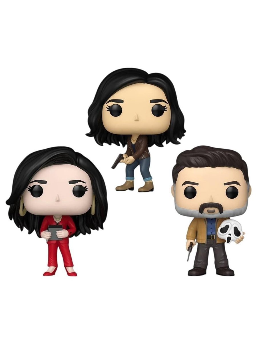 BDisgusting's tweet photo. The original trio of horror icons from Wes Craven’s SCREAM franchise are being immortalized with their own POP! vinyl toys from Funko!

Sidney, Gale &amp; Dewey will be going up for grabs on Wednesday, September 23 at 9am PT. https://t.co/2WfvVyQQAs