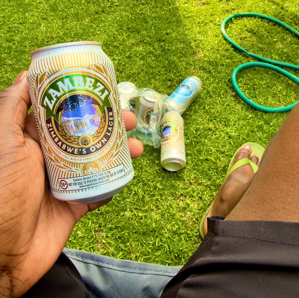 Mukoma_Bryan's tweet photo. @Zambezi_Lager, the best beer in Africa. If you don't agree, then you haven't tasted one. 

Happy Saturday! https://t.co/xTNXRwh2eu