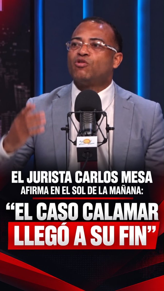 mscarlos2000's tweet photo. Aquí nuestra más reciente entrevista en el @SoldelaMananaRD donde planteamos nuestra posición en torno al caso Calamar, a nuestro juicio de valores dicho proceso tiene los días contados, abrimos un nuevo debate jurídico en torno al art. 310 del CPP 97-25 https://t.co/DrAuXDfBVa
