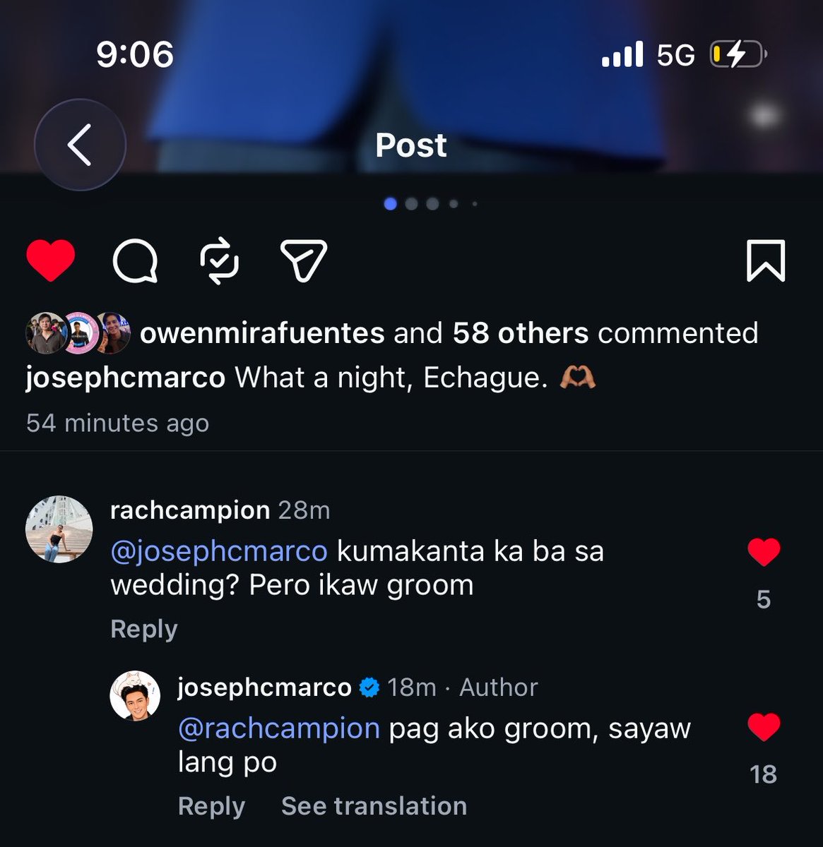 amxrgav's tweet photo. iba din talaga humor mo 🤨🤨🤨 @josephcmarco https://t.co/TUdlAE47tG