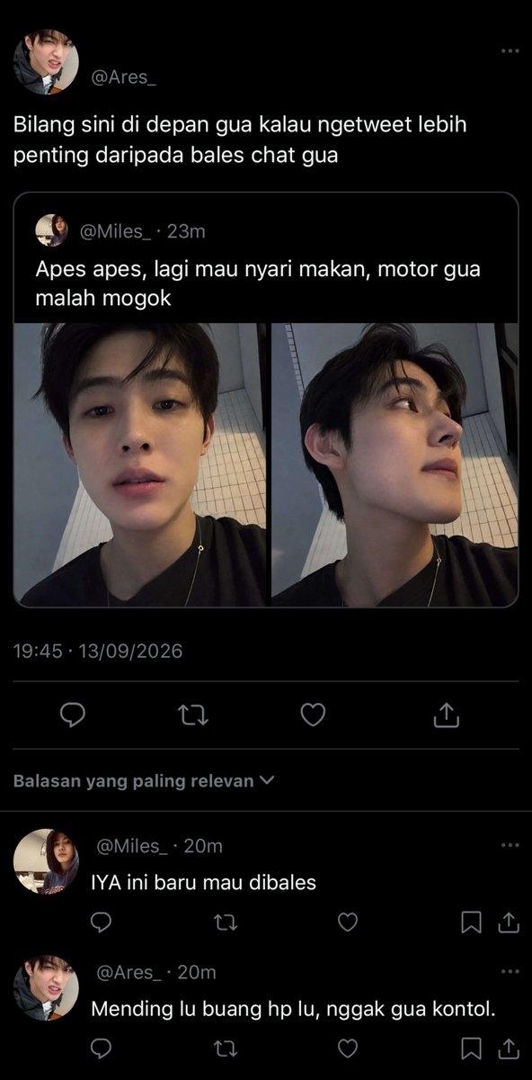 Phasevs's tweet photo. Keonhyeon au, from temen tapi overprotective. https://t.co/n7zqlj8o9I
