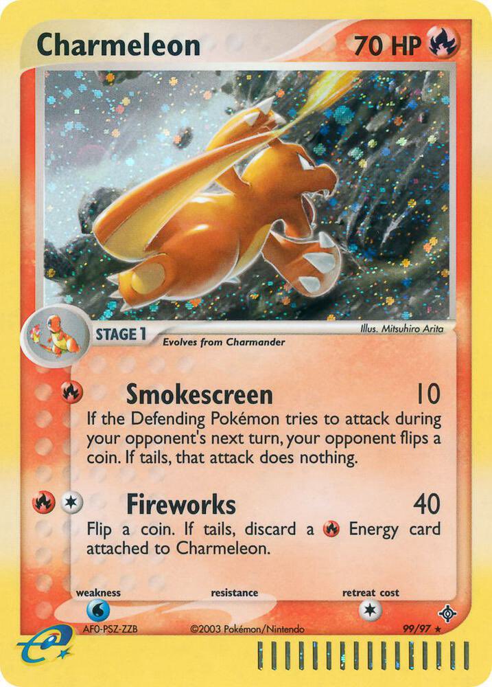 ThePayDayVault's tweet photo. The Charmander evolution line from EX Dragon is pure perfection. 🌋 https://t.co/6079cud8hr